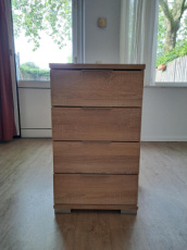 17 Ladeblok houtkleurig