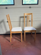 Houten eetkamerstoel